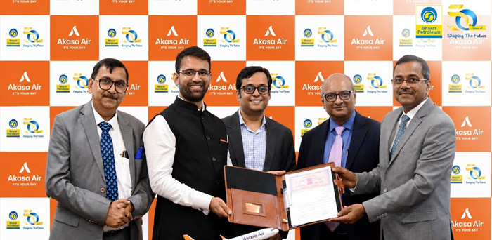 BPCL and Akasa Air sign strategic MoU